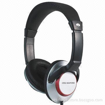 High-sound Quality Stereo Computer Headphones, 40mm Speaker Diameter and 1.8m Cable Length